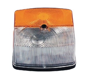 Lampa kierunkowskazu i postoju, lewa przednia, kwadratowa 12/24V przykręcana 95x55x85 mm Jokon 110025010