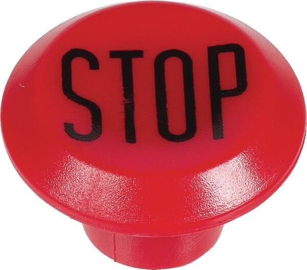 Symbol przełącznika, Stop, okrągły, czerwony 11356540PN