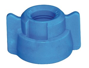 Pokrywka dyszy, bagnet, Ø12.6, niebieski, z uszczelką, 25 szt., Arag 40290404P025