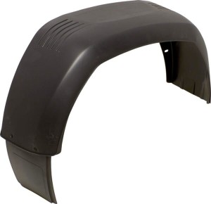 Błotnik z chlapaczem czarny 1259584