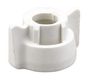 Pokrywka dyszy, bagnet, FJ, biały, z uszczelką, 25 szt., Arag 40290802P025