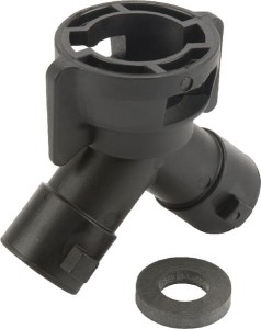 Pokrywka dyszy, bagnet, czarny, z uszczelką, 25 szt., Arag 40291601P025