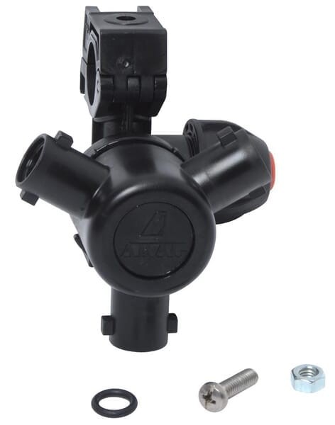 Korpus rozpylacza 3-pozycyjny na rurę 1/2", Compact Jet, Dry-Boom 40642W7