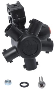 Korpus rozpylacza 5-pozycyjny na rurę 1/2", Compact Jet, Dry-Boom 40649W7