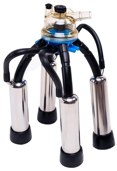 Aparat udojowy kpl. z kolektorem 150 ml guma styzykowa 10 mm wyjście 14 mm 1580AM1501014