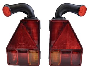 Zestaw lamp tylnych, Earpoint z przewodem 5 m 827029007