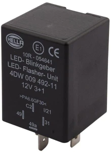 Przekaźnik kierunkowskazów LED 4-pin 12V 4DW009492111