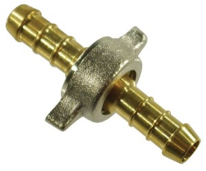 Złączka węża podwójnego mosiądz Braglia, 8 mm 1/2" 1626073