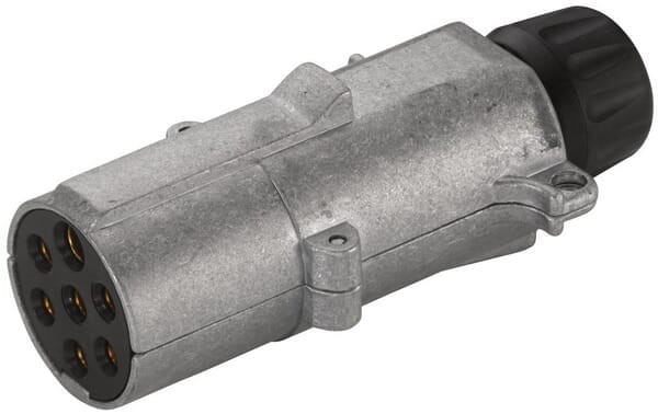 Wtyczka 7-pin DIN/ISO 1185 metalowa przyłącze płaskie 8JA003831011