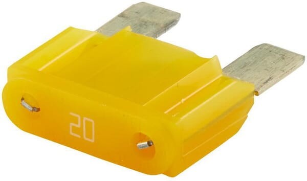 Bezpiecznik płaski Maxi, 20AL=34.1 mm żółty op. 10 szt. Hella 8JS728595131