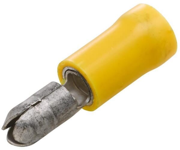 Końcówka przewodu tulejkowa wtyczka żółta 4.0-6.0mm² Ø 5 mm Seria A op. blister 50 szt. Hella 8KW744733003