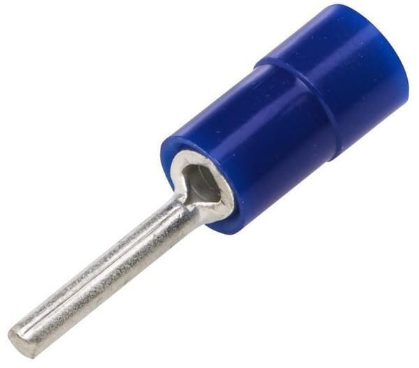 Końcówka przewodu okrągła wtyczka, niebieska Seria A 1.5-2.5mm² op. blister 100 szt. Hella 8KW178044012