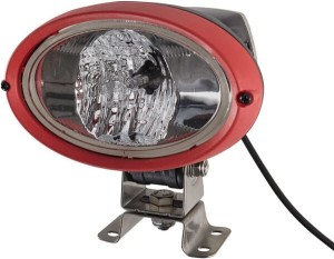 Lampa robocza Xenon, owalna 42W 12V przezroczysta 160x134x166 mm z wtyczką AMP Hella 1GA996461311