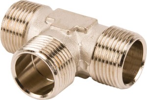 Trójnik mosiądz Braglia, gwint zew. 3/4" 200150463