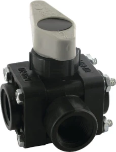 Zawór 3-drożny 1/2" BSP żeński AAB343M312PP