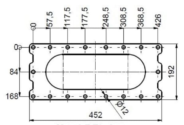 Pompa płatów obrotowa FX116-360S + rama APK0000197