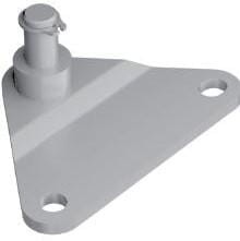 Mocowanie sprężyn gazowych i amortyzatorów CA8264WV