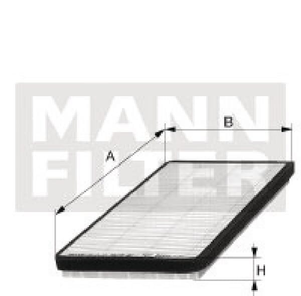 Filtr powietrza kabinowy CU3454
