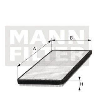 Filtr powietrza kabinowy CU3454