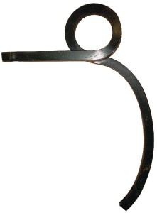 Ząb sprężynowy spiralny, 20x20x515 mm lewy bez redliczki CP204002