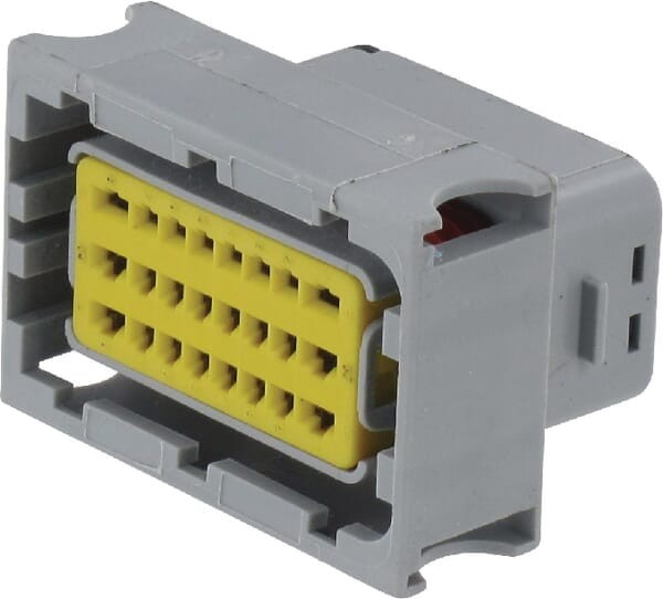 Wtyczka 24-stykowa SICMA szara DE211PC249S8033