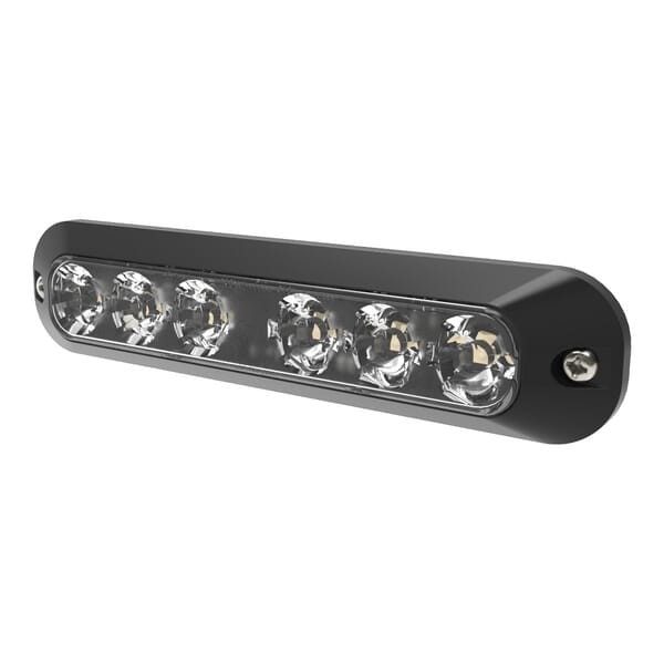 Lampa ostrzegawcza 6 LED 12/24V pomarańczowa ED3705AMB