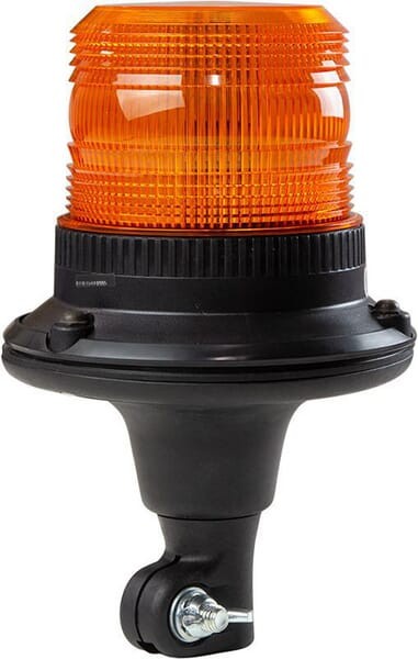 Lampa błyskowa LED Silver, Uchwyt elastyczni DIN 12/24V EB5009A