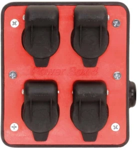 Panel gniazd rozdzielający 4xCobo 12V EL906390