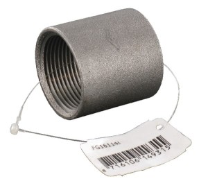 Kształtka rurowa nr 16 złączka spawana gwint wew./ gwint wew. czarna, 1 1/4" FG16114L