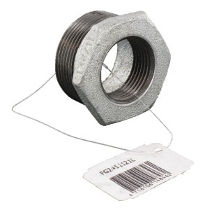 Kształtka rurowa nr 241 zwężka redukcyjna gwint wew./ gwint zew. ocynk, 1 1/2" x 1" FG2411121L