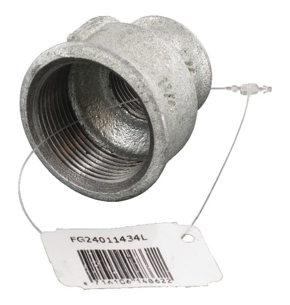 Kształtka rurowa nr 240 zwężka redukcyjna gwint wew. ocynk, 1 1/4" x 3/4" FG24011434L