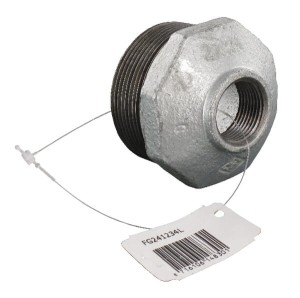 Kształtka rurowa nr 241 zwężka redukcyjna gwint wew./ gwint zew. ocynk, 2" x 3/4" FG241234L