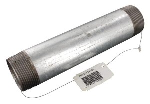 Kształtka rurowa nr 23 złączka rurowa gwint zew./ gwint zew. ocynk, 1 1/2" x 200 mm FG23112200L