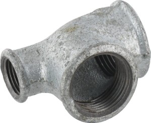 Kształtka rurowa nr 130 trójnik 3 x gwint wew. ocynk, 1" x 1 x 1/2" FG1301L1M12R