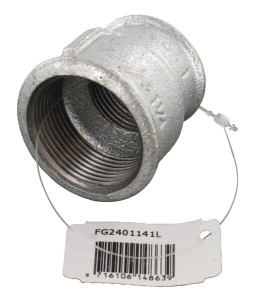 Kształtka rurowa nr 240 zwężka redukcyjna gwint wew. ocynk, 1 1/4" x 1" FG2401141L