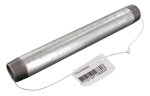 Kształtka rurowa nr 23 złączka rurowa gwint zew./ gwint zew. ocynk, 3/4" x 200 mm FG2334200L