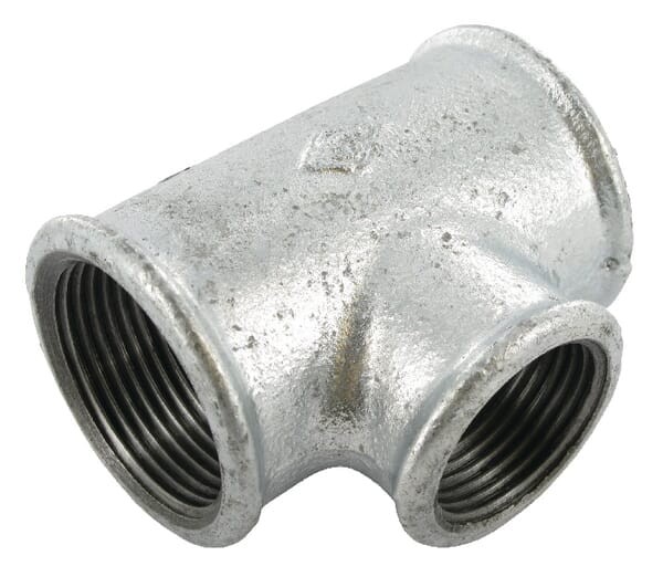 Kształtka rurowa nr 130 trójnik 3 x gwint wew. ocynk, 1 1/4" x 1" FG1301141