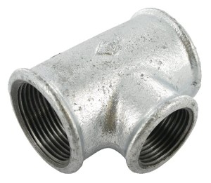 Kształtka rurowa nr 130 trójnik 3 x gwint wew. ocynk, 1 1/4" x 1" FG1301141