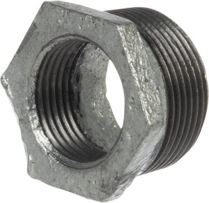 Kształtka rurowa nr 241 zwężka redukcyjna gwint wew./ gwint zew. ocynk, 1 1/4" x 1" FG2411141