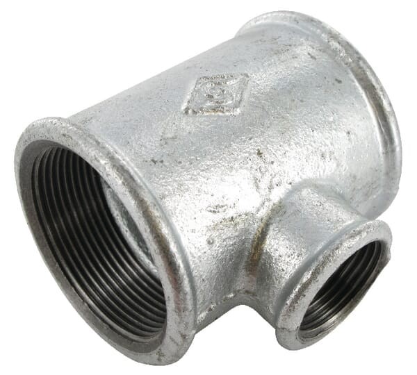 Kształtka rurowa nr 130 trójnik 3 x gwint wew. ocynk, 2" x 1" FG13021