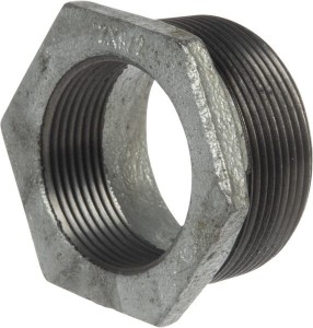 Kształtka rurowa nr 241 zwężka redukcyjna gwint wew./ gwint zew. ocynk, 2" x 1 1/2" FG2412112