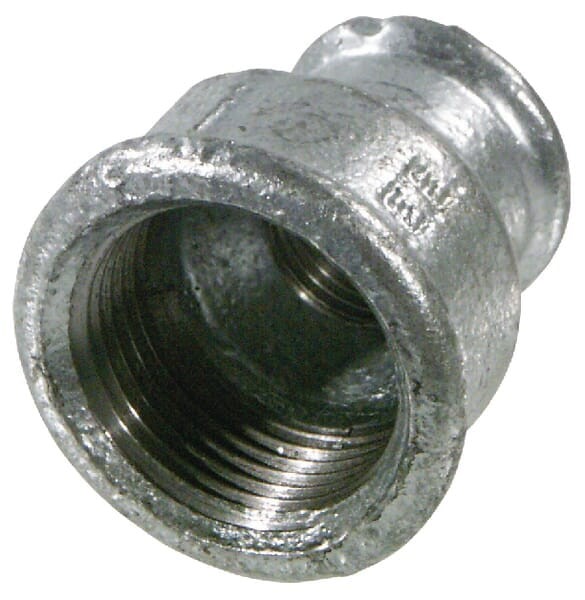 Kształtka rurowa nr 240 zwężka redukcyjna gwint wew. ocynk, 2" x 1 1/4" FG2402114