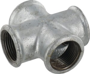 Kształtka rurowa nr 180 kształtka krzyżowa 4 x gwint wew. ocynk, 3/4" FG18034L