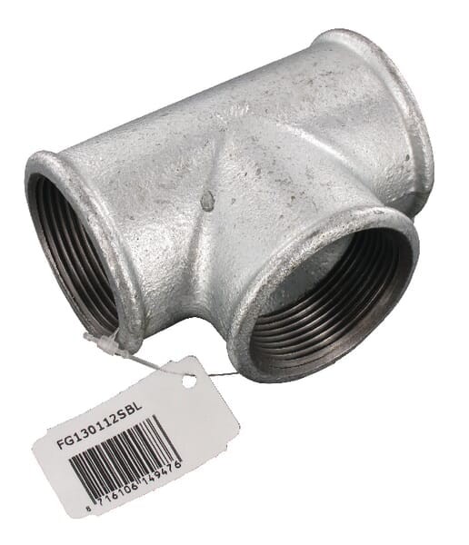 Kształtka rurowa nr 130 trójnik 3 x gwint wew. ocynk, 1 1/2" FG130112SBL