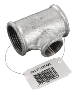 Kształtka rurowa nr 130 trójnik 3 x gwint wew. ocynk, 1" x 1/2" FG130112SBXL