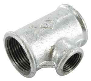 Kształtka rurowa nr 130 trójnik 3 x gwint wew. ocynk, 1" x 1/2" FG130112SBX