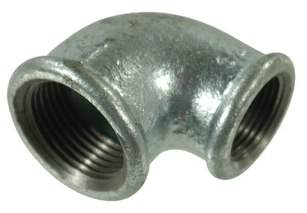 Kształtka rurowa nr 90 zwężka redukcyjna kątowa 90° gwint wew./ gwint wew., 1 1/2" x 1" FG901121