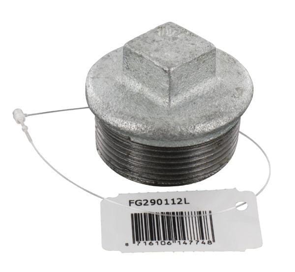 Kształtka rurowa nr 290 zatyczka stożkowa gwint zew. ocynk, 1 1/2" FG290112L
