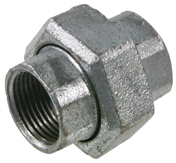 Kształtka rurowa nr 340 złączka gwint wew./ gwint wew. ocynk, 1 1/2" FG340112