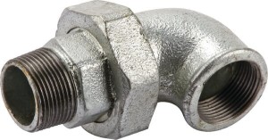 Kształtka rurowa nr 97 złącze kątowe gwint wew./ gwint zew., 1 1/4" FG97114